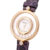 ساعة يد نسائية شوبارد من الذهب الوردي عيار 18 قيراط بتصميم تمساح Happy Diamonds 209415-5001 26 مم