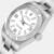 ساعة يد نسائية رولكس أويستر بربتشوال 176210 - ستانلس ستيل أبيض