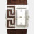 ساعة فيرساتشي V-Greca 64Q91 من الجلد الأبيض مقاس 36 ملم